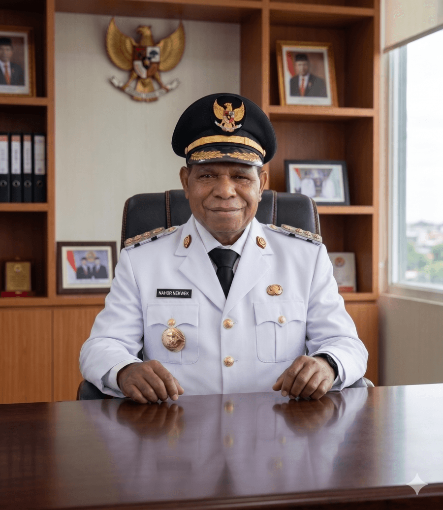 Profil Dr. Nahor Nekwek, S.Pd., M.M - Bupati Yalimo 2024 - 2029