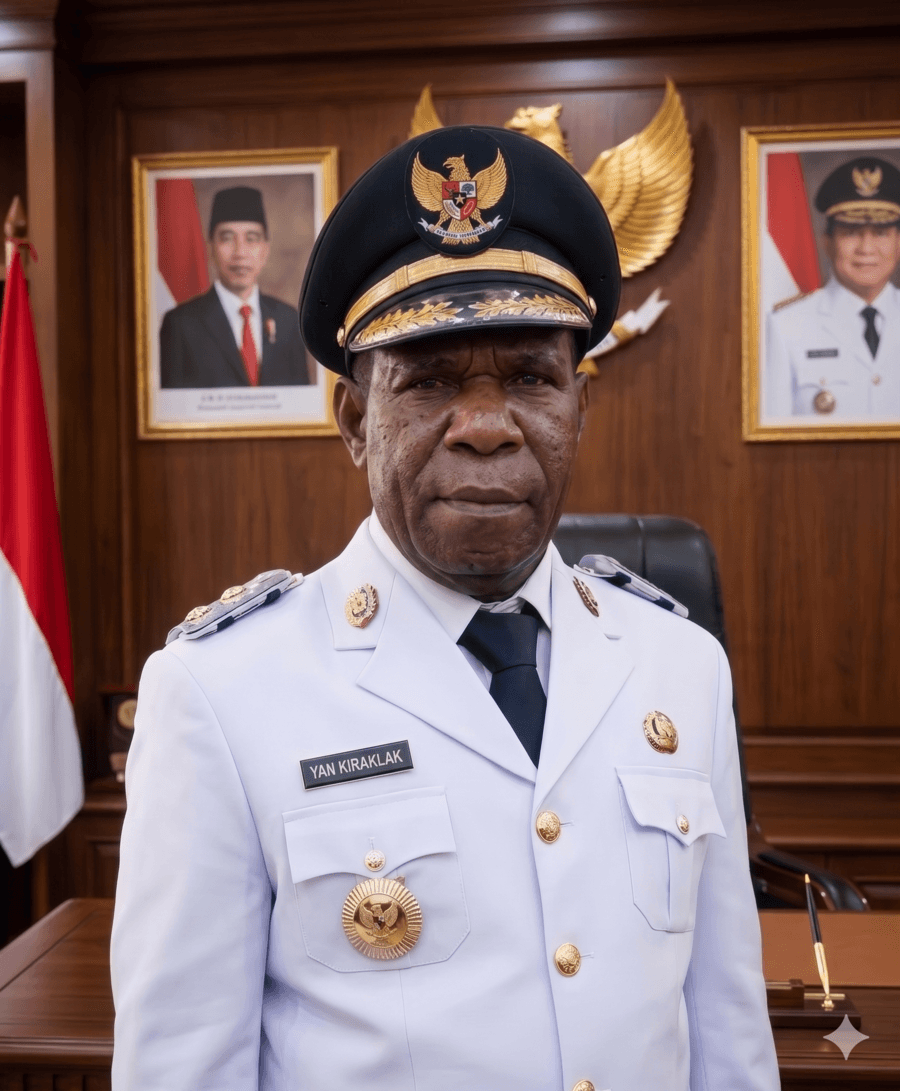 Profil Yan Kiraklak, S.Pd. - Wakil Bupati Yalimo 2025 - 2030